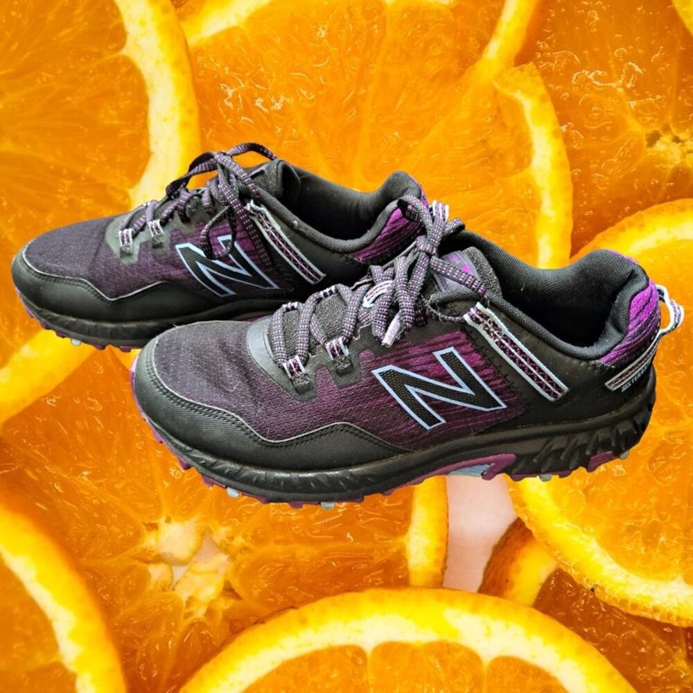 New Balance All Terrain Black and Purple Sneakers Women's Size 10
